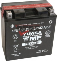 Motobaterie YUASA YTX20CH-BS, YTX20A-BS 12V 18Ah 270A