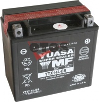 Motobaterie YUASA YTX14L-BS 12V 12Ah 200A