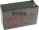 CSB BATTERY  HRL1234WF2 12V 9Ah