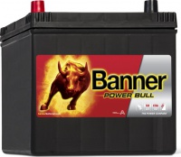 Autobaterie BANNER Power Bull 12V 60Ah 480A P6069 ASIA Levá