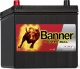 BANNER 12V 60Ah 480A P6069 ASIA Levá BANNER 12V 60Ah 480A P6069 ASIA Levá