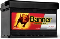 Autobaterie BANNER Power Bull 12V 72Ah 660A P7209