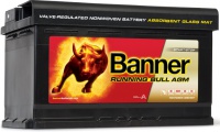 Autobaterie BANNER Running Bull AGM 12V 80Ah 800A 58001