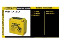 MOTOBATT MBTX12U 12V 14Ah 210A