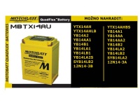 MOTOBATT MBTX14AU 12V 16,5Ah 250A